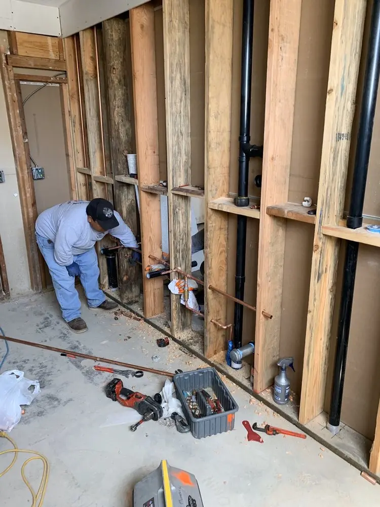 Commercial rough-in plumbing for Water Heater Replacement in Raytown